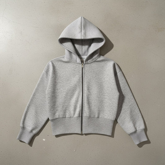 كروبد هودي رمادي