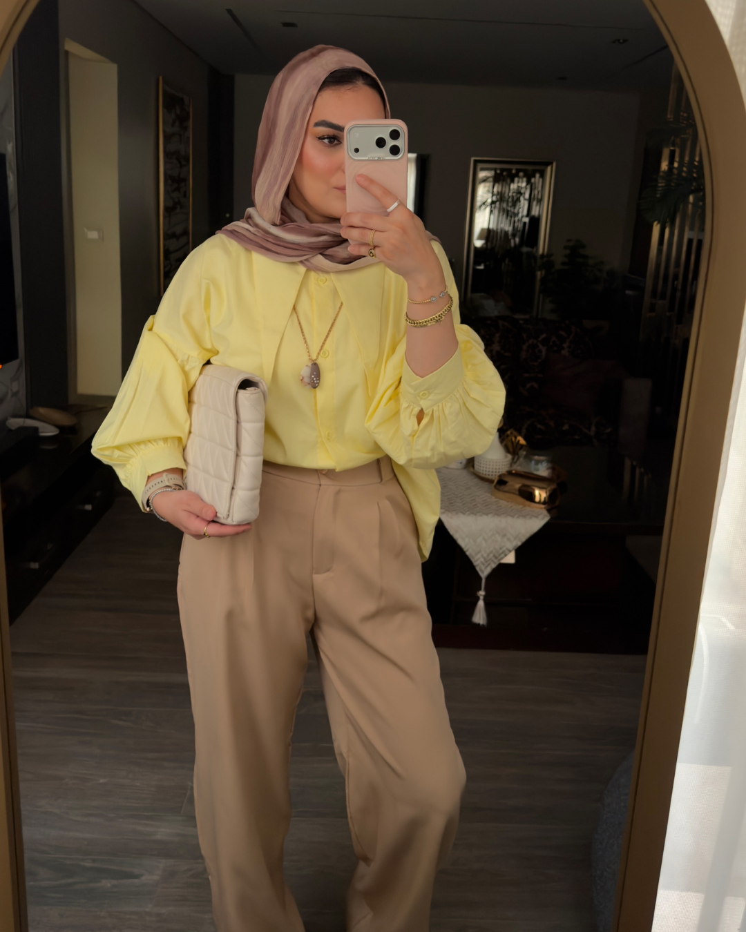 Statement Collar Poplin Shirt – BUTTER YELLOW
