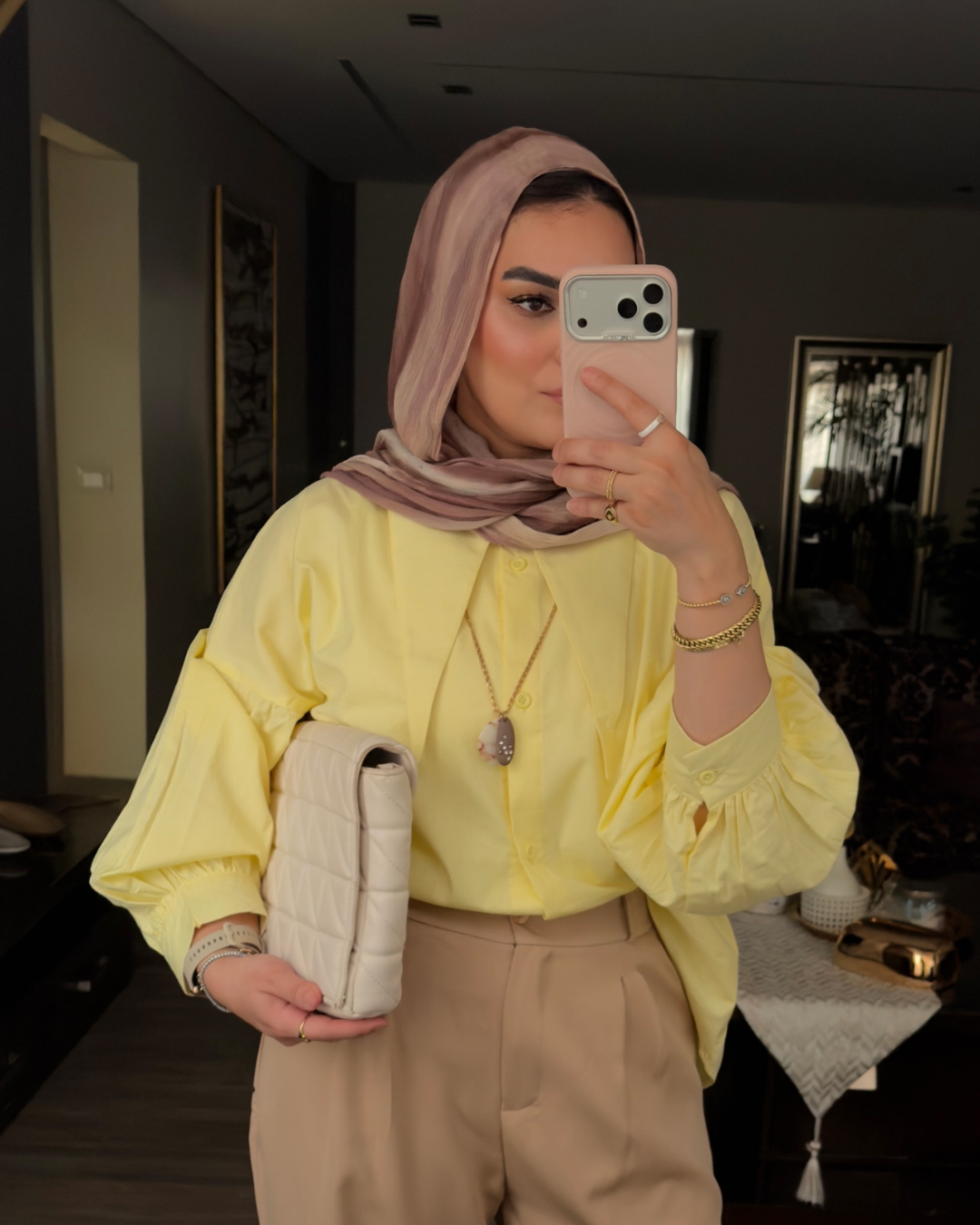 Statement Collar Poplin Shirt – BUTTER YELLOW