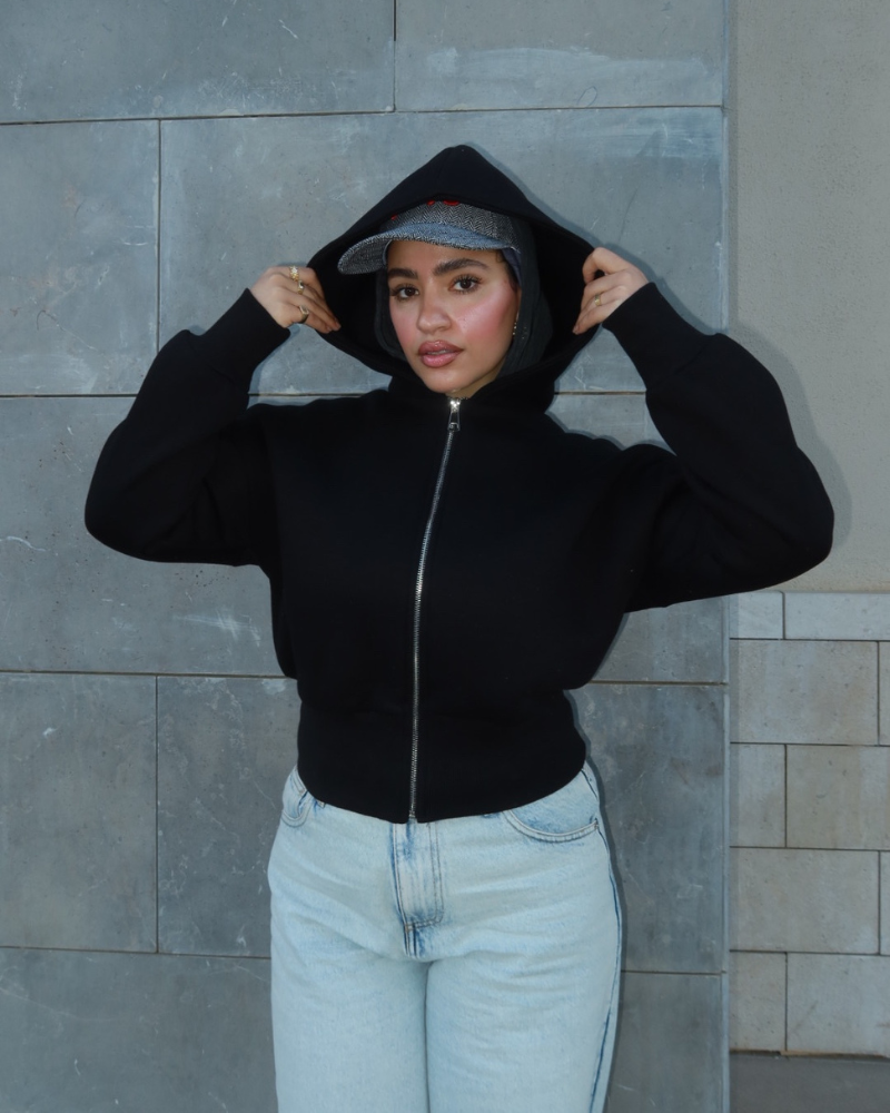 كروبد هودي اسود