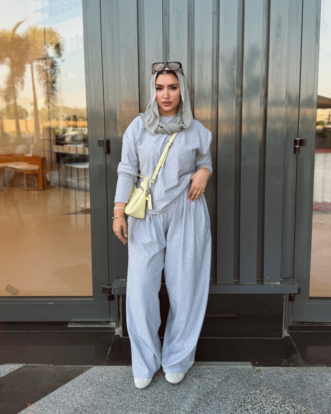 Flowy Summer Milton Suit – LIGHT HEATHER GREY