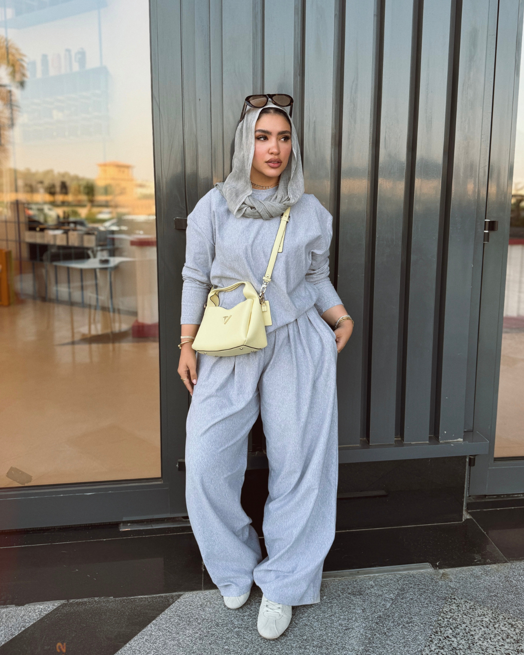 Flowy Summer Milton Suit – LIGHT HEATHER GREY