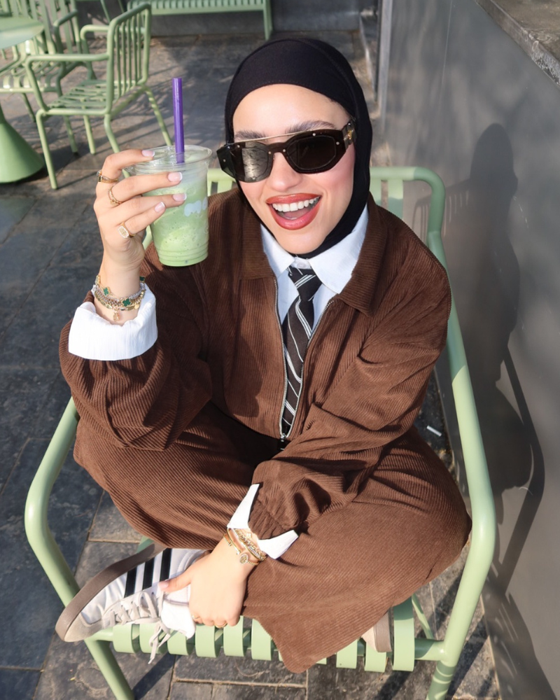 Ribbed Corduroy FULL SET – BROWN