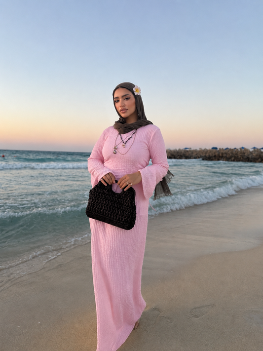 Breeze Flow Dress - pink