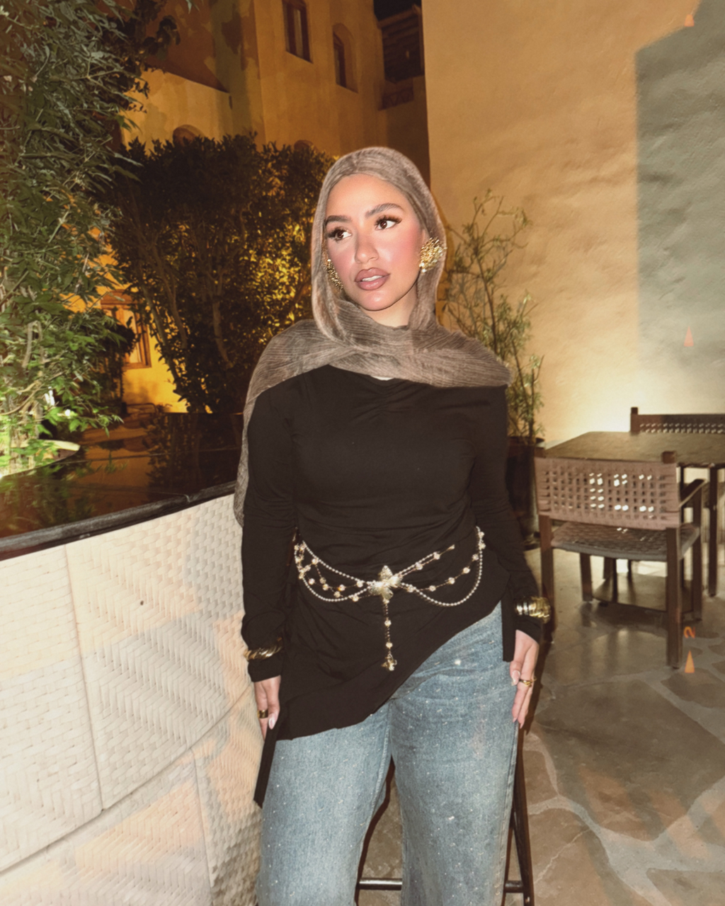 توب اكستنشن اسود