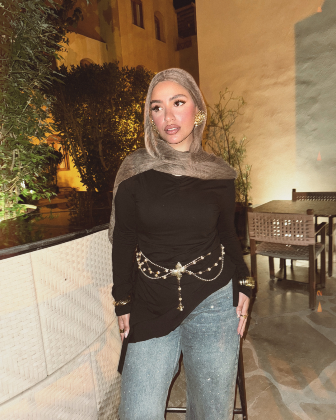 توب اكستنشن اسود