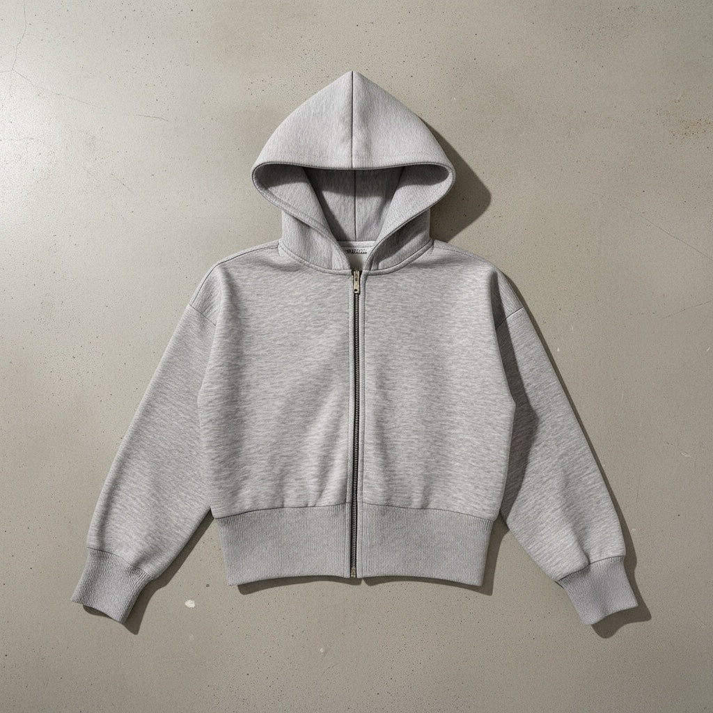 كروبد هودي رمادي